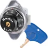 ADA Compliant Built-In Combination Lock for Single Point Horizontal Latch Lockers - Hinged on Left