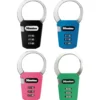 Backpack Set Your Own Combination Lock, Assorted Colors, 1-7/8 in Wide