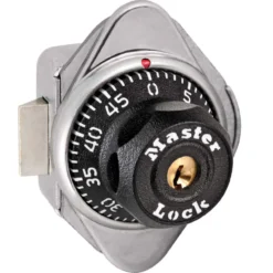 Built-In Combination Lock for Single Point Latch Lockers - Hinged on Right