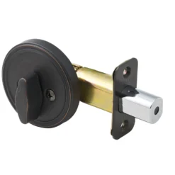 Dummy Deadbolt; Aged Bronze