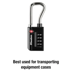 Extended Reach Set Your Own Combination TSA Lock, 1-5/16 in Wide