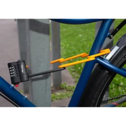 2-4/5ft Long Set Your Own Combination Folding Bike Lock with 4mm Diameter Hardened Steel Links