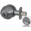 Grade 1 Single Cylinder Deadbolt; Satin Nickel, WK2