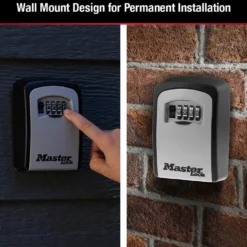 Heavy Duty Wall Mount Lock Box for Keys, 3-1/4 in x 2-1/4 in