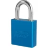 1-3/4in (44mm) Blue Solid Aluminum BumpStop® Rekeyable Pin Tumbler Padlock