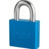 2in (51mm) Blue Solid Aluminum Rekeyable 6-Pin Tumbler Padlock