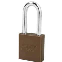 1-3/4in (44mm) Brown Solid Aluminum BumpStop® Rekeyable 6-Pin Tumbler Padlock with 2in (51mm) Shackle