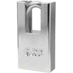 1-3/4in (44mm) Shrouded Solid Steel Rekeyable 6-Pin Tumbler Padlock