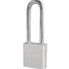 1-3/4in (44mm) Silver Solid Aluminum BumpStop® Rekeyable Pin Tumbler Padlock with 3in (76mm) Shackle, Keyed Alike