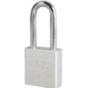 1-3/4in (44mm) Silver Solid Aluminum BumpStop® Rekeyable 6-Pin Tumbler Padlock with 2in (51mm) Shackle, Keyed Alike