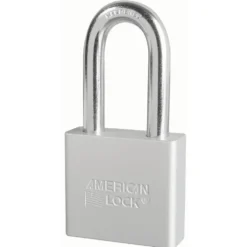 2in (51mm) Silver Solid Aluminum Rekeyable Pin Tumbler Padlock with 2in (51mm) Shackle