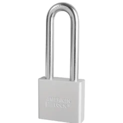 2in (51mm) Silver Solid Aluminum Rekeyable Pin Tumbler Padlock with 3in (76mm) Shackle