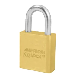1-3/4in (44mm) Solid Brass Pin Tumbler Padlock