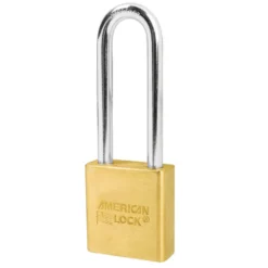 1-3/4in (44mm) Solid Brass 6-Pin Tumbler Padlock with 3in (76mm)Shackle