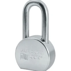 2-1/2in (64mm) Solid Steel BumpStop® Rekeyable Pin Tumbler Padlock, Zinc Plated, with 2in (51mm) Shackle, Keyed Alike
