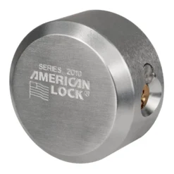 2-7/8in (73mm) Solid Steel Rekeyable 6-Pin Tumbler Flat Back Hidden Shackle Padlock