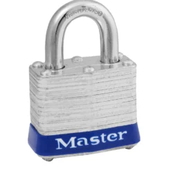 1-9/16in (40mm) Wide Laminated Steel Pin Tumbler Padlock, Universal Pin