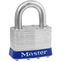 2in (51mm) Wide Laminated Steel Pin Tumbler Padlock, Universal Pin