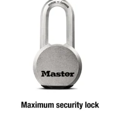 2-1/2in (64mm) Wide Magnum® Solid Steel Body Padlock with 2in (51mm) Shackle