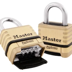 2-1/4in (57mm) Wide ProSeries® Brass Resettable Combination Padlock
