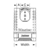 2-1/4in (57mm) Wide ProSeries® Shrouded Brass Resettable Combination Padlock