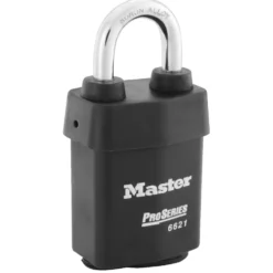 2-1/8in (54mm) Wide ProSeries® Weather Tough® Laminated Steel Rekeyable Key-in-Knob Padlock