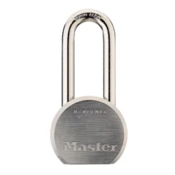 2-1/2in (64mm) Wide Solid Steel Body Padlock with 2in (51mm) Shackle