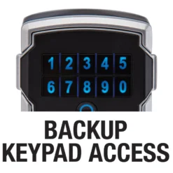 Portable Bluetooth® Lock Box for Keys with 1-13/16 in (46 mm) Shackle