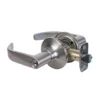 Return Style Lever Entry Door Lock; Satin Nickel, WR5