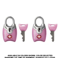 TSA Lock with Shrouded Shackle, 1 in Wide